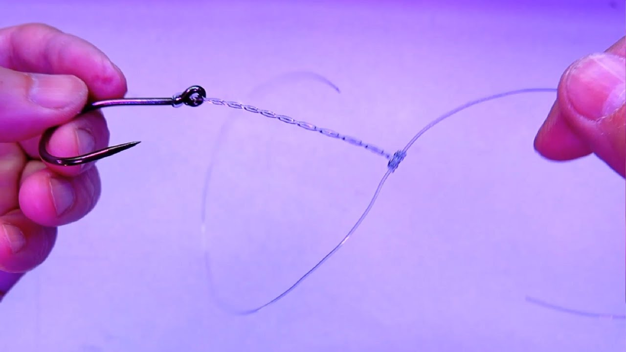 Den b&auml;sta dubbla tvinnade dropper loop fiske knut-Swedish
