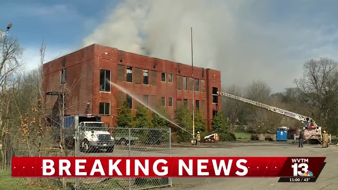Fire investigation underway at former senior center in Brighton
