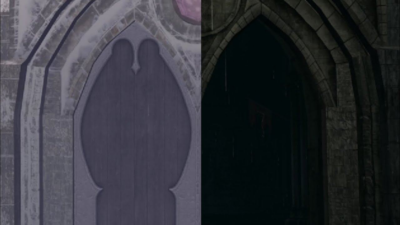 Legacy of Kain Soul Reaver 1&2 Remastered. Sarafan Stronghold Exterior In Different Time Lines