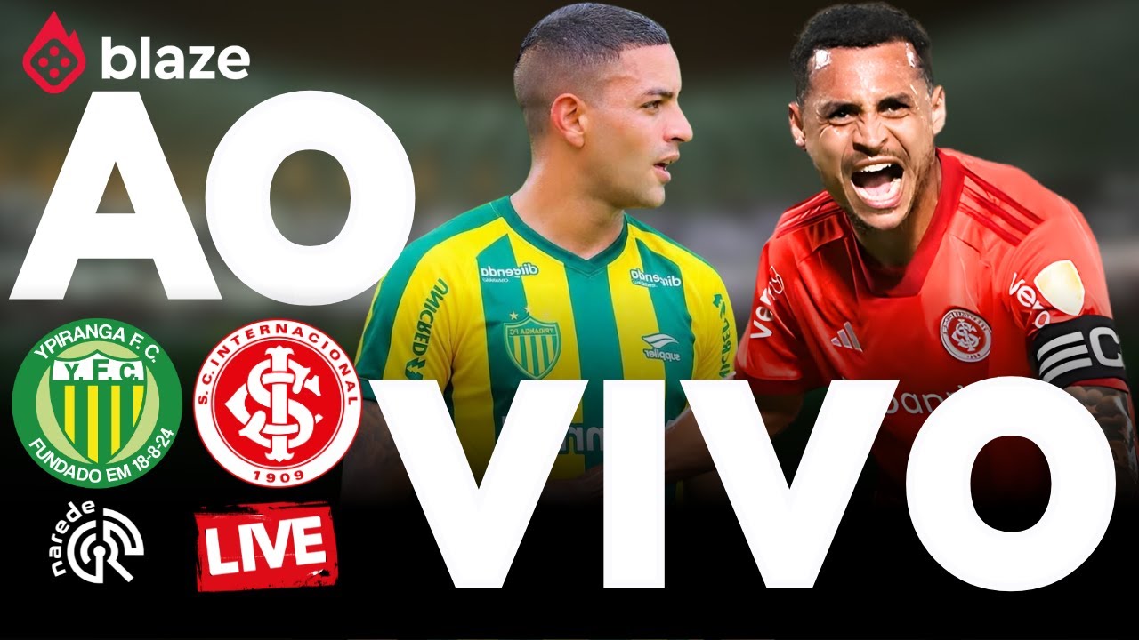 YPIRANGA X INTERNACIONAL | AO VIVO | GAUCH&Atilde;O 2026 | JOGO AO VIVO DIRETO DO COLOSSO DA LAGOA
