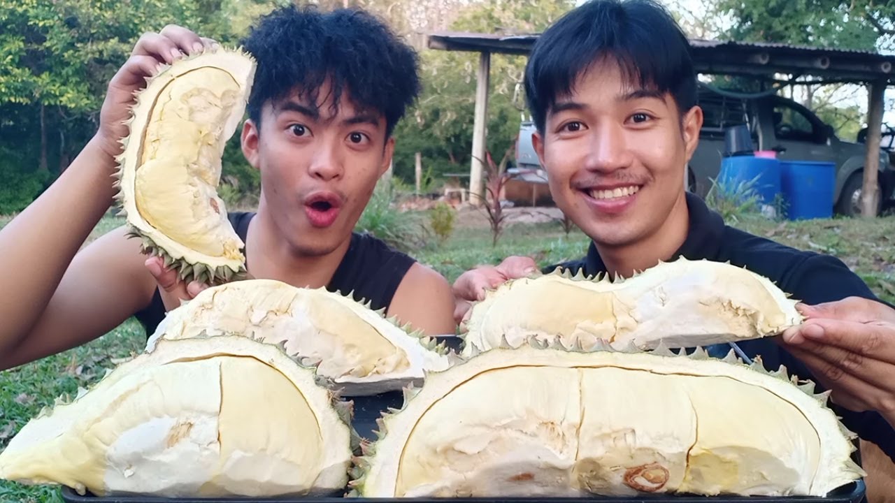 ทุเรียนหมอนทอง มื้อแรกของปี69มาแล้ว หวานมันสุดๆไม่ผิดหวังเลย.