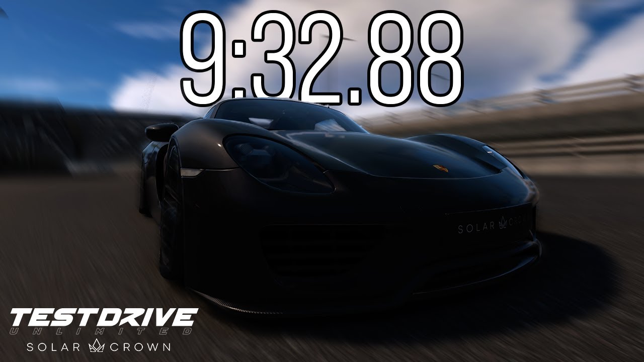 The Porsche 918 Spyder Is Too Fast on Jade | Test Drive Unlimited Solar Crown