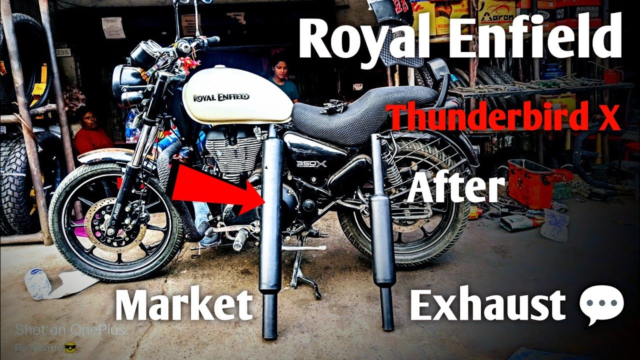Royal Enfield Thunderbird x After Market Different Exhaust |