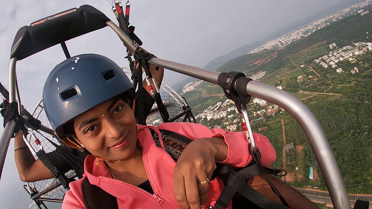 Paragliding #my3 #rushikonda beach #Indiantourism #vizag #low cost tourism