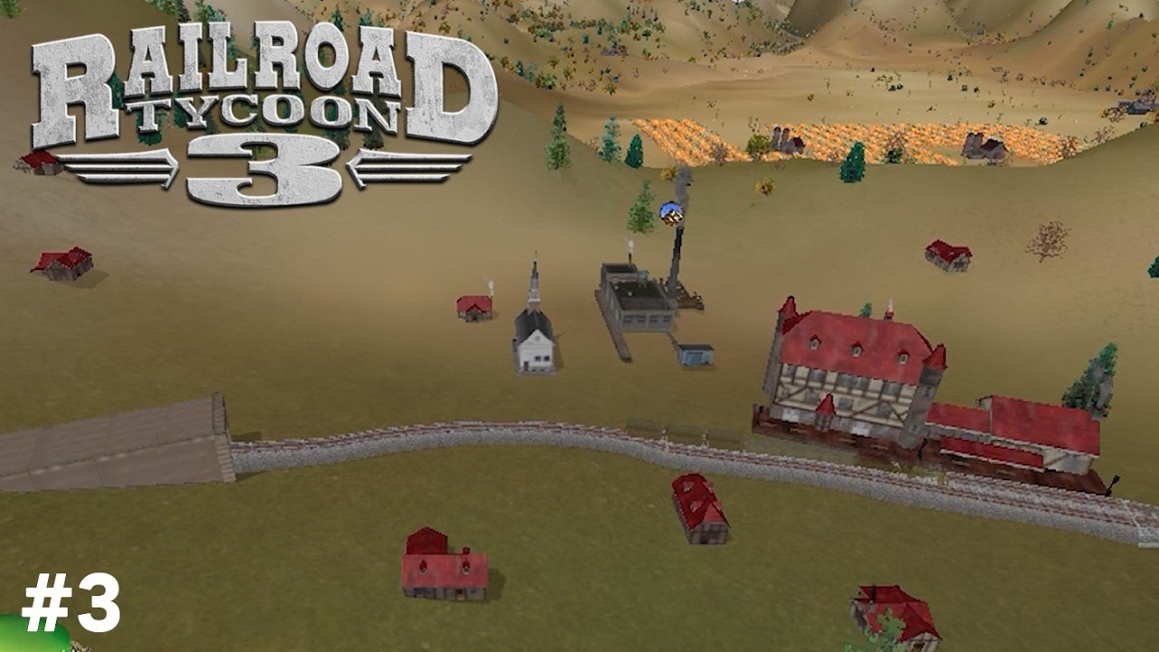 Центральная Тихоокеанская железная дорога - №3 - Кампания Railroad Tycoon 3