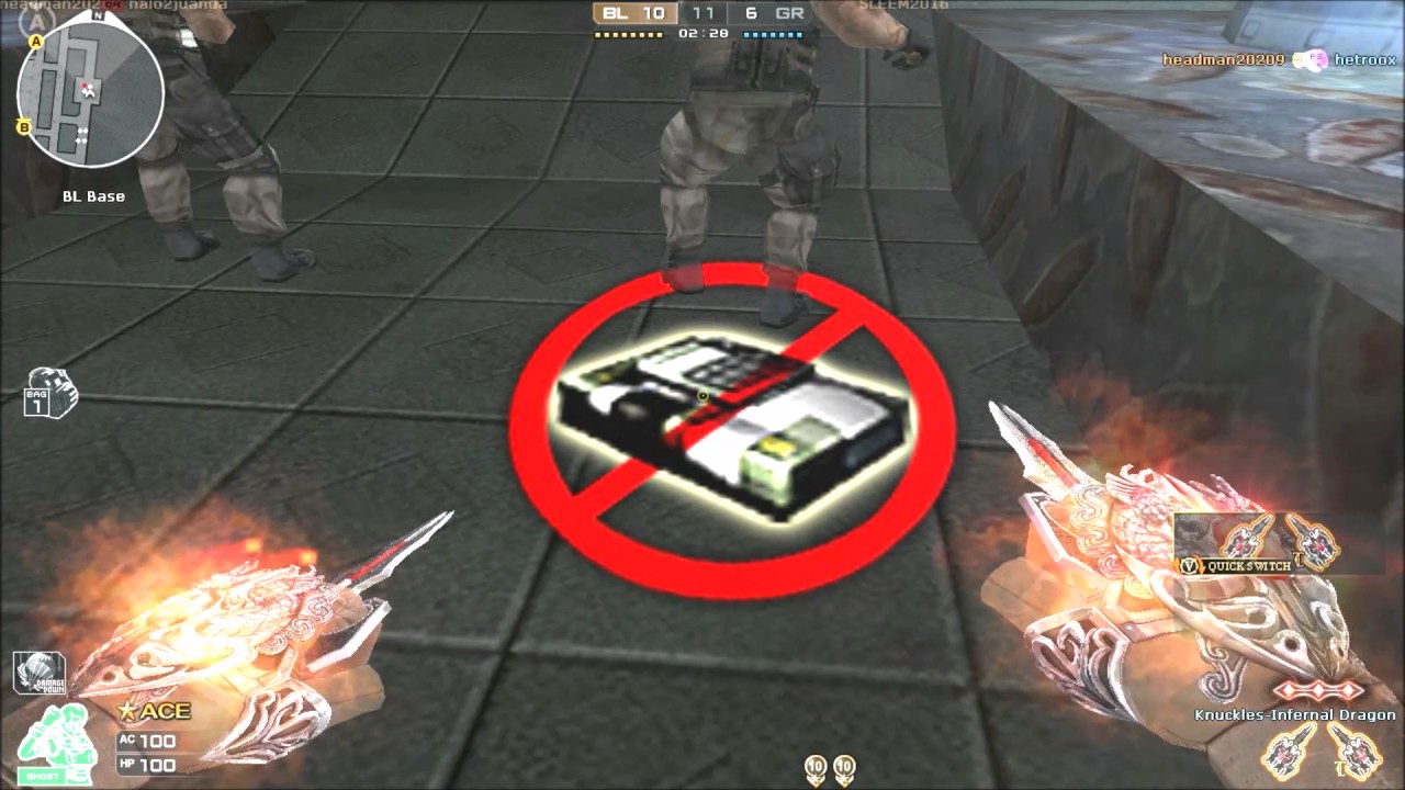 Crossfire NA/UK : Ghost Mode - Knuckles- Infernal  Dragon - Gameplay