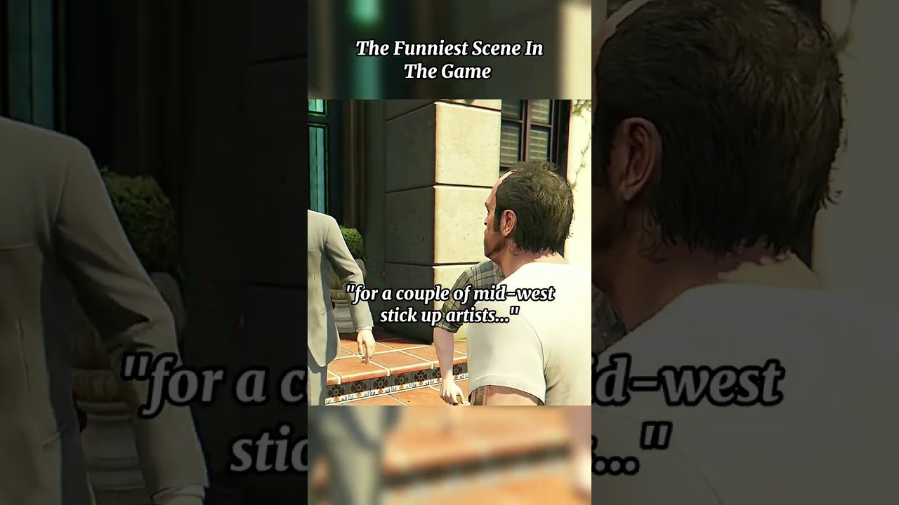 This Scene Was Too Funny 🤣 | #shorts #gta #gta5 #grandtheftauto #gaming #grandtheftautov