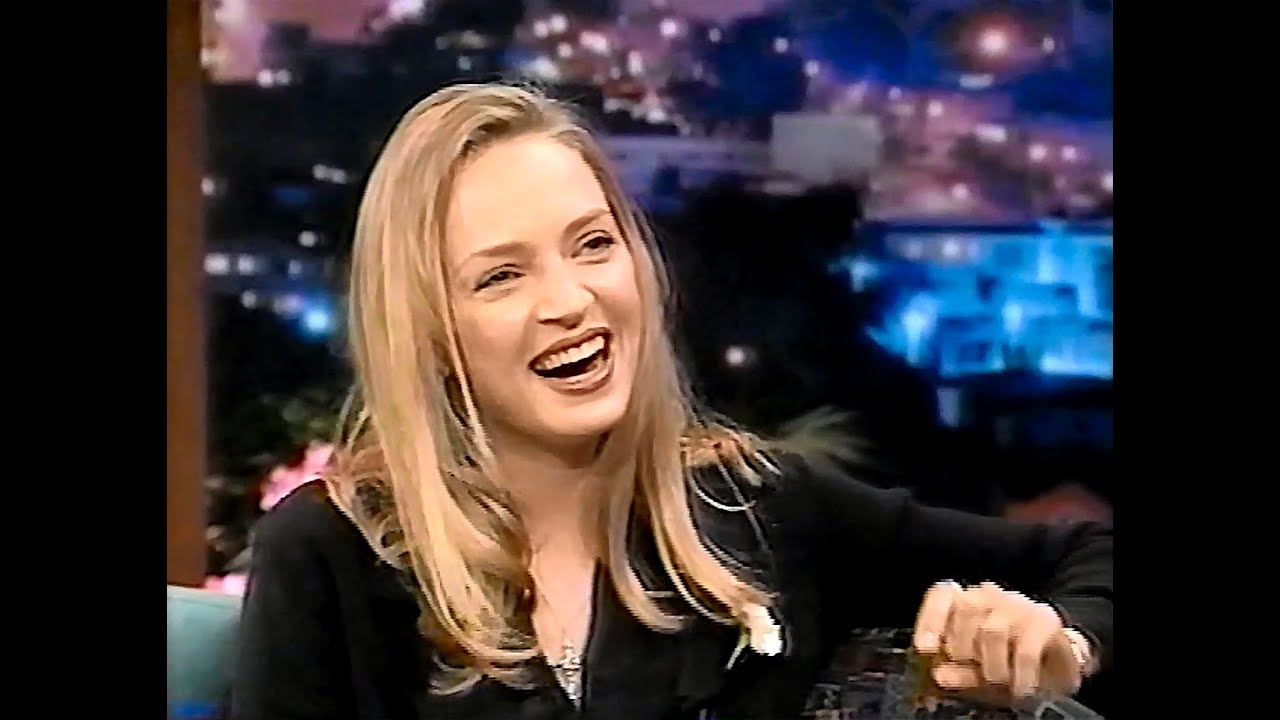 The Tonight Show 2/22/95 | Jay Leno | Uma Thurman, Victoria Jackson, Laurie Anderson | Simpson Trial
