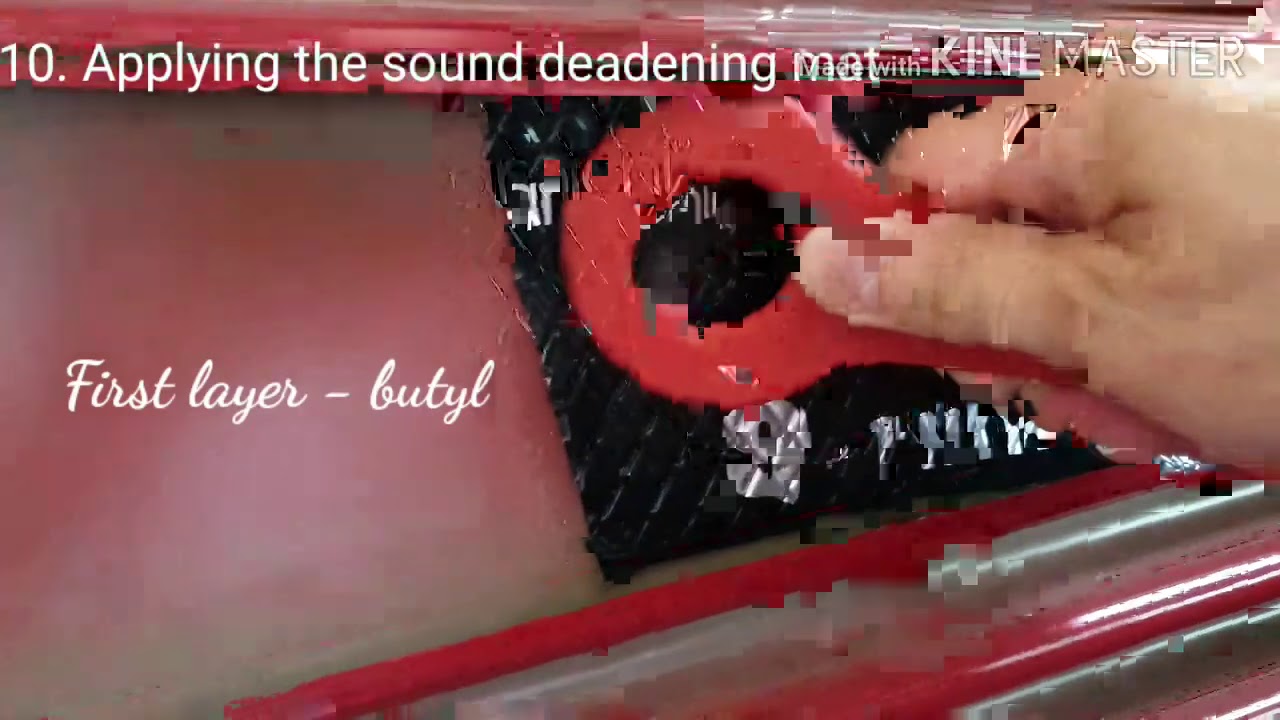 Mini Cooper s R56 - door panel removal & sound deadening