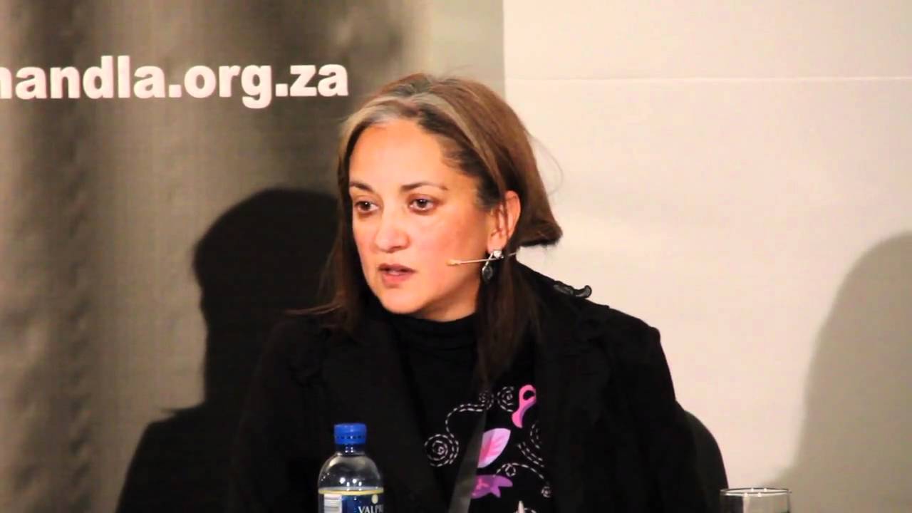 Ferial Haffajee at the M&G Critical Thinking Forum on media freedom