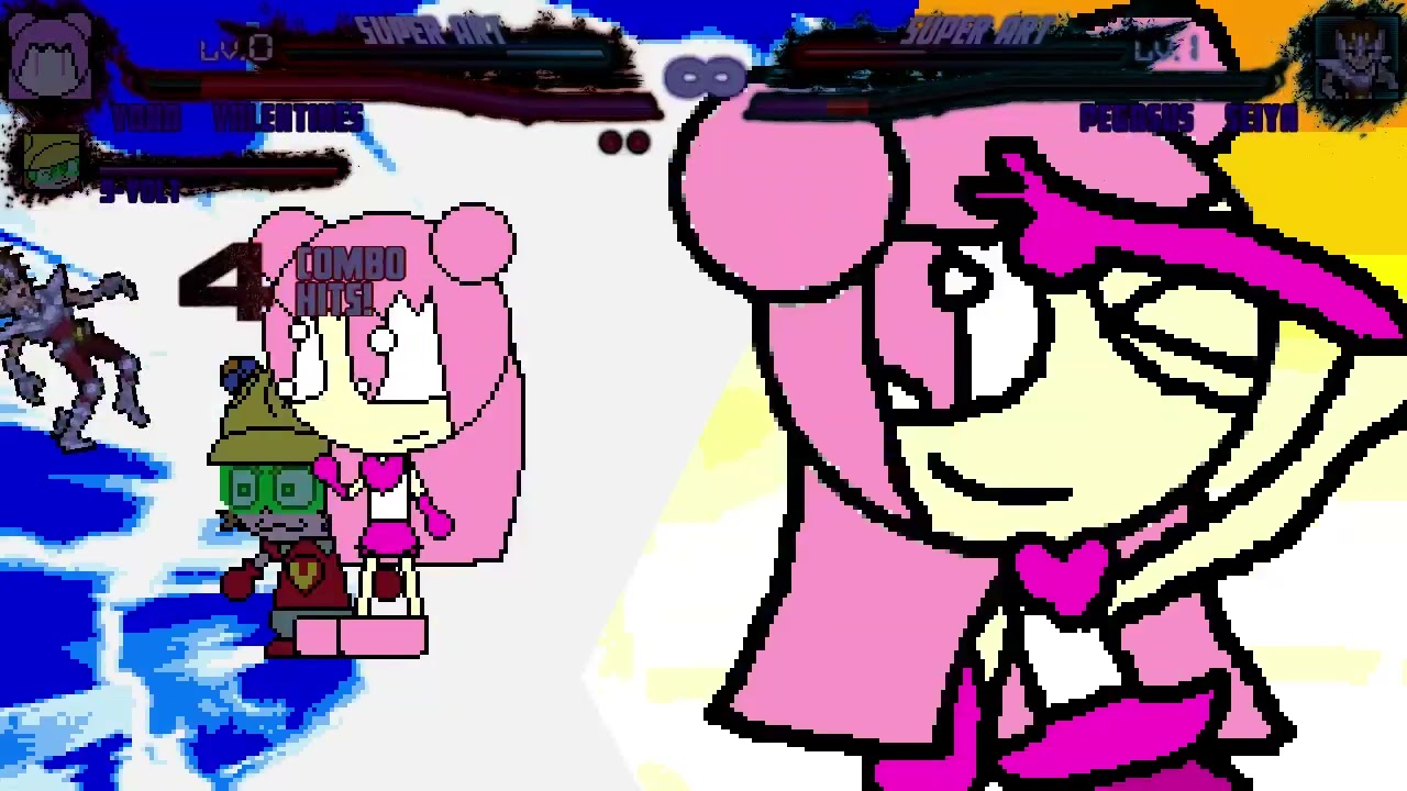MUGEN Survival Mode with Vona Valentines and 9-Volt (Valentine's Day 2025 Special)