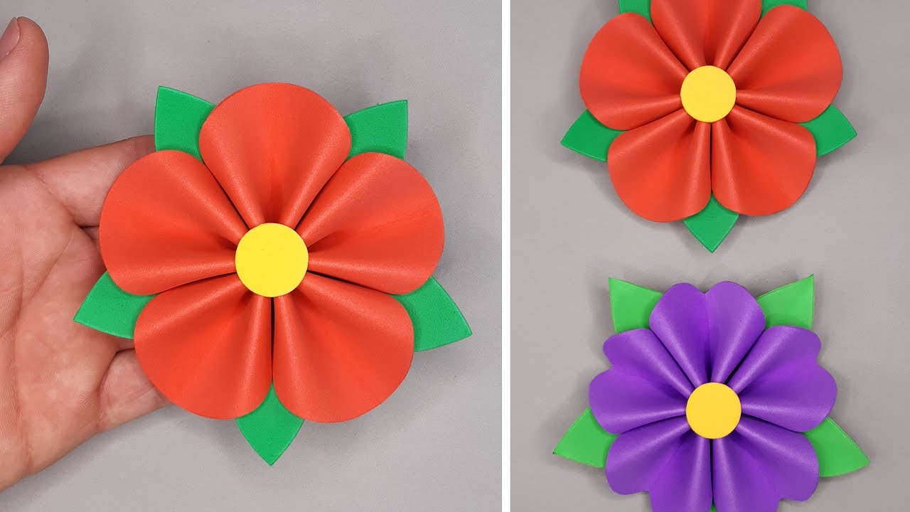 Una manera fácil para hacer flores con foamy