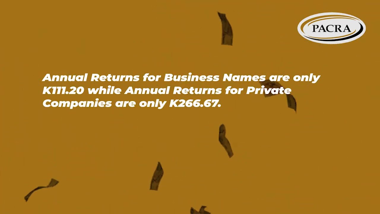 HOW TO FILE ANNUAL RETURNS
