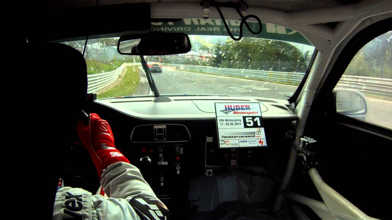 Nissan GT-R vs Porsche GT3 Cup - 2012 Nurburgring 24h