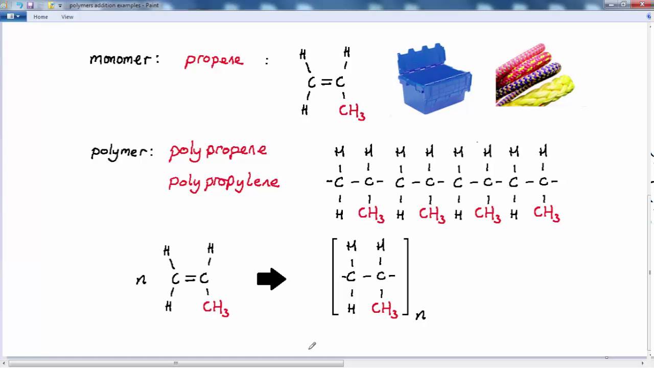 GCSE CHEMISTRY - ORGANIC CHEMISTRY -  LESSON 24 -  polymers addition part 2