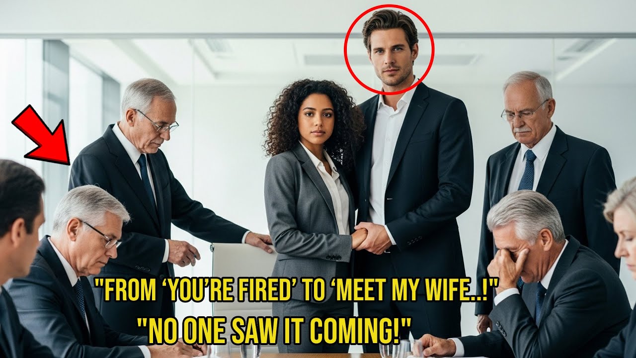 The Black Woman Walked into the Billionaire's Private Meeting😱 Everyone Expected Her to Be Fired…