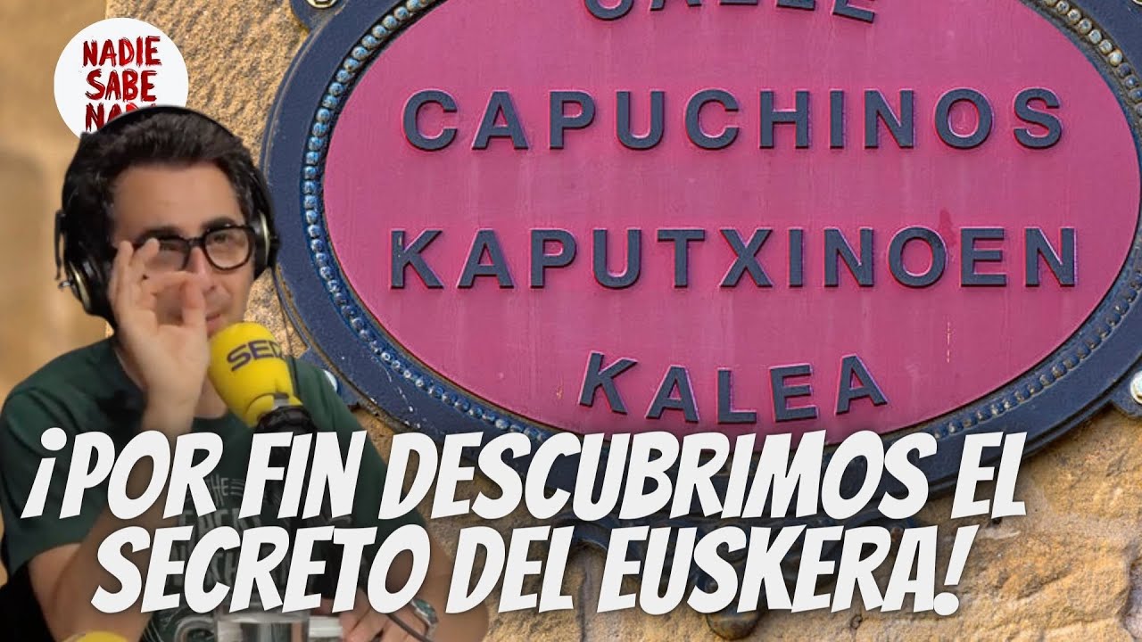 Andoni, un oyente del público nos da el truco definitivo para hablar bien el euskera de Berto