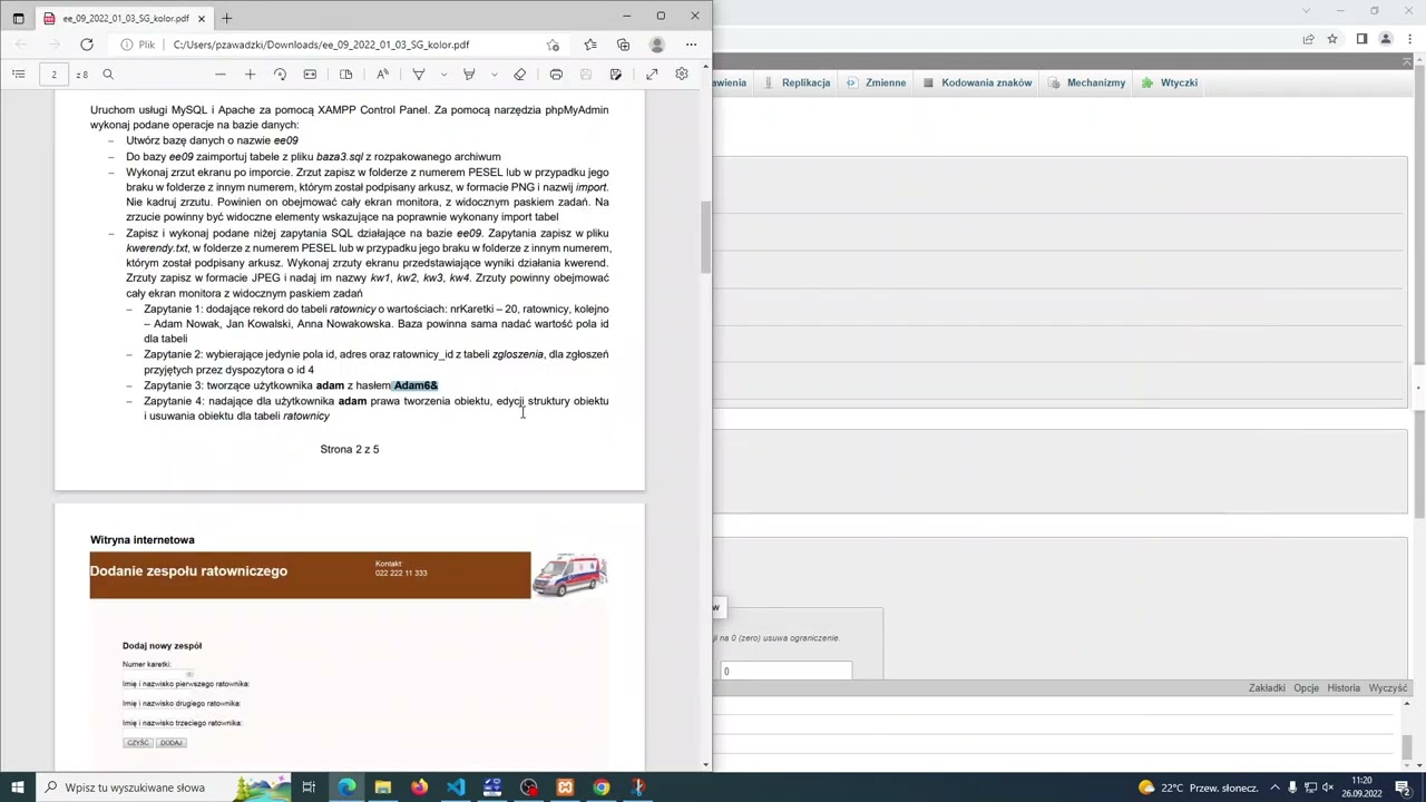 Egzamin EE.09 - Sesja Zima 2022 - Arkusz 03