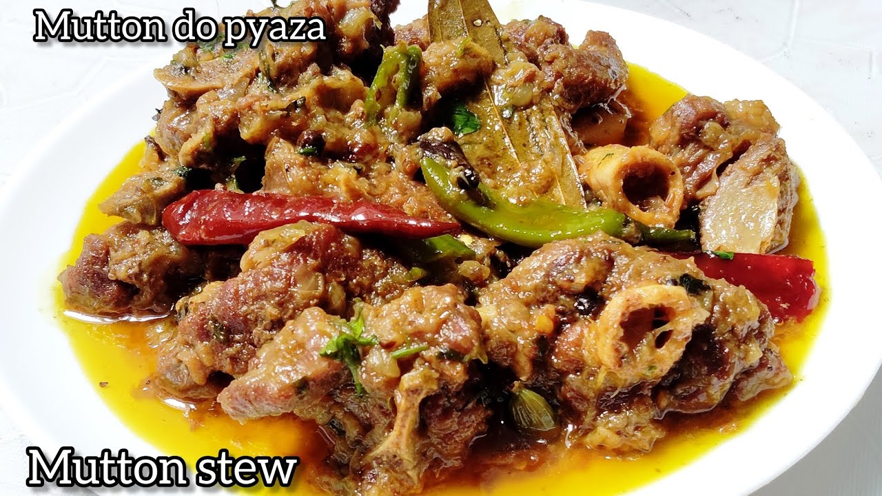 Mutton Do pyaza Recipe |Easy & Delicious Mutton Do pyaza In Pressure Cooker