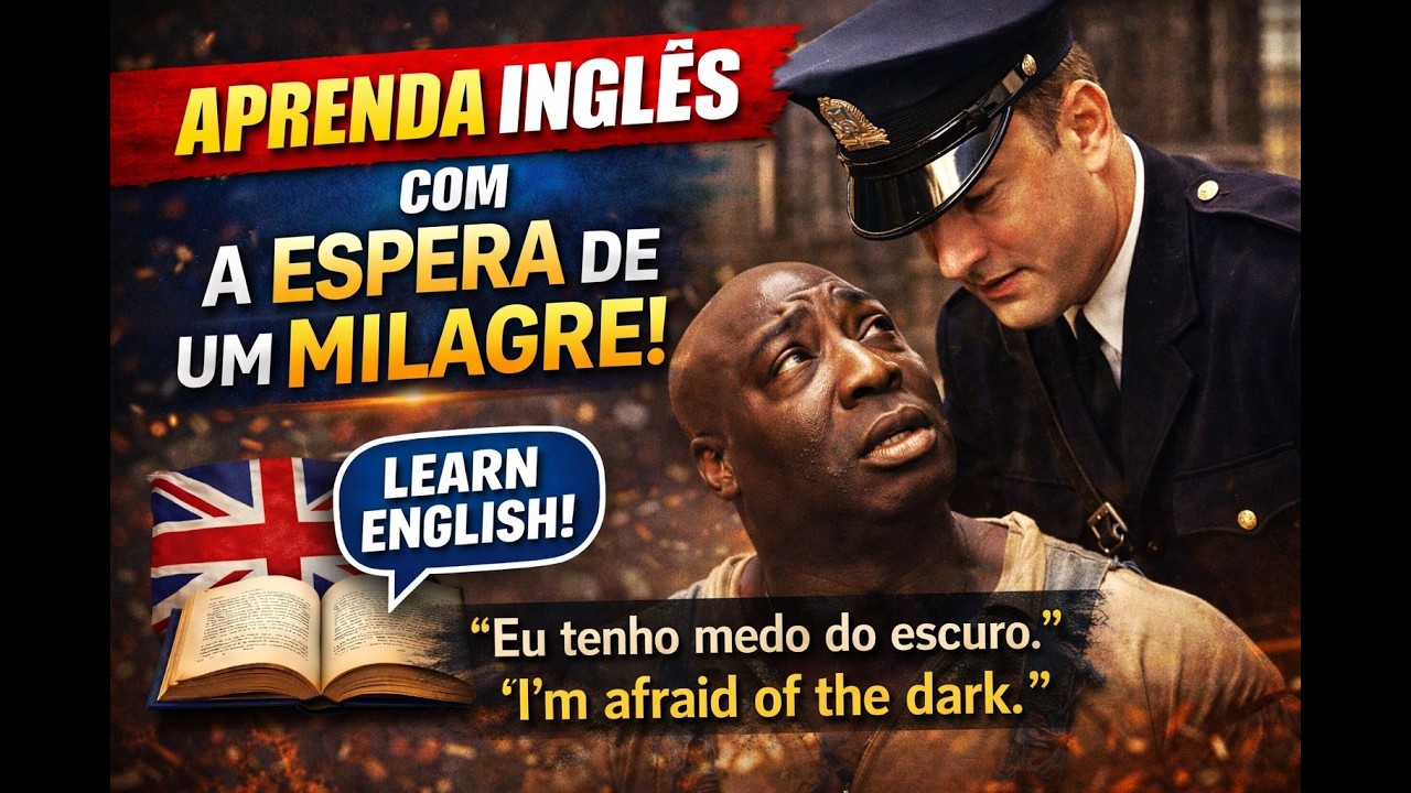 Foi ASSIM que eu aprendi a falar INGLÊS! (E você também vai!) Filme À espera de um milagre.