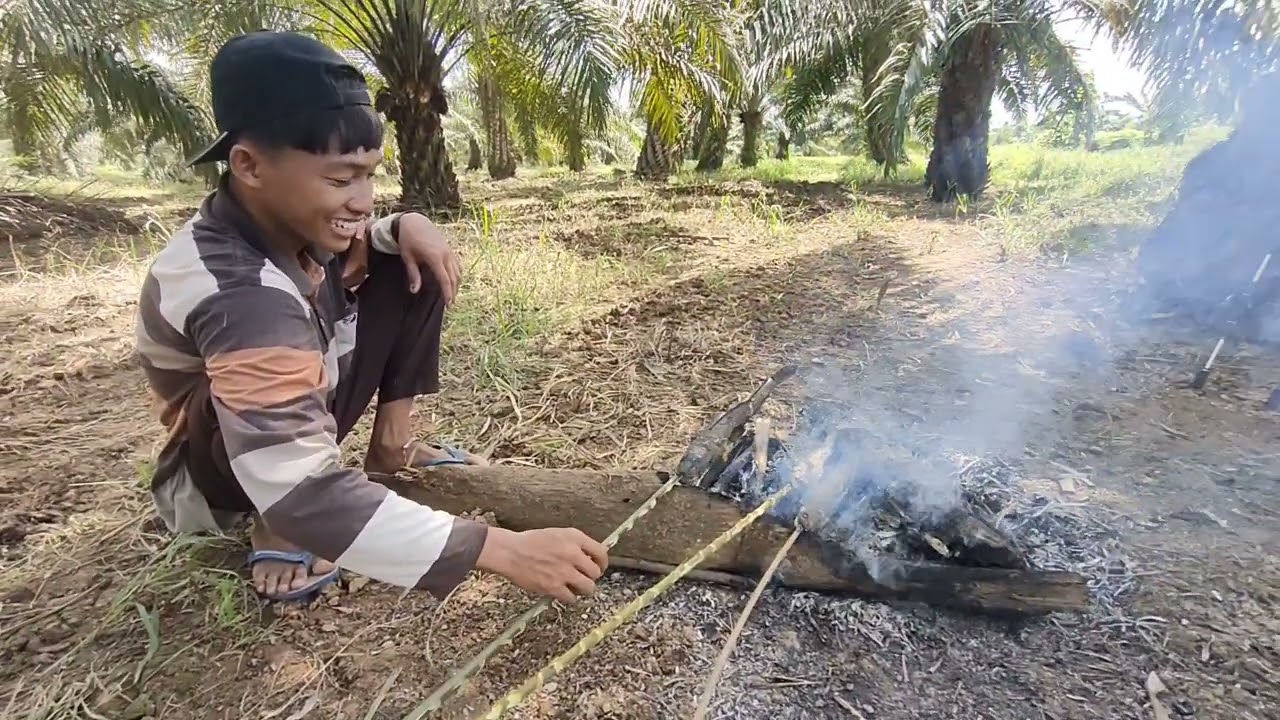 NIKMATNYA IKAN BAKAR HASIL MANCING