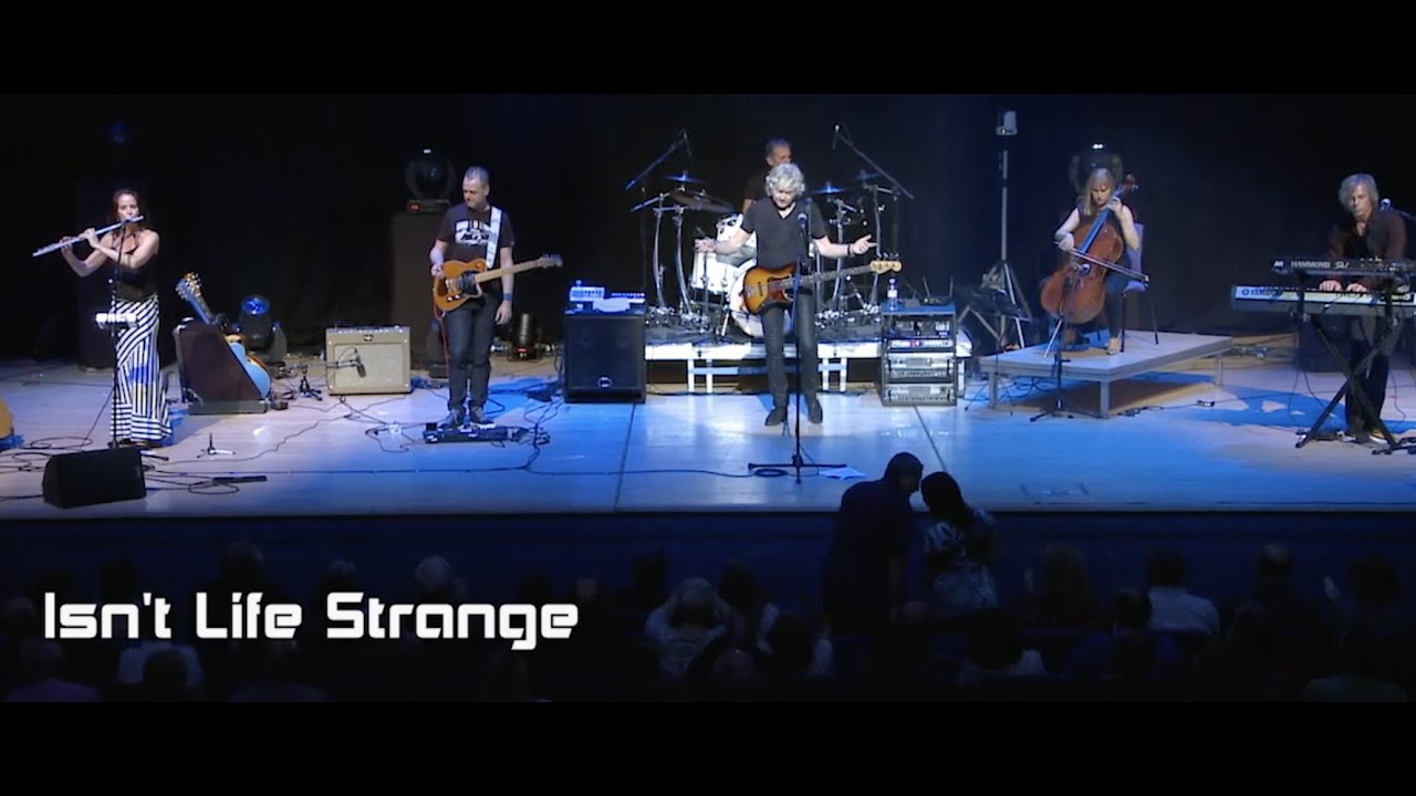 The Moody Blues' John Lodge performs his Moodies hit single 'Isn't Life Strange'