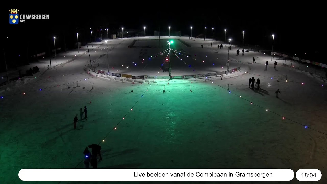 Live beelden vanaf de Combibaan Gramsbergen