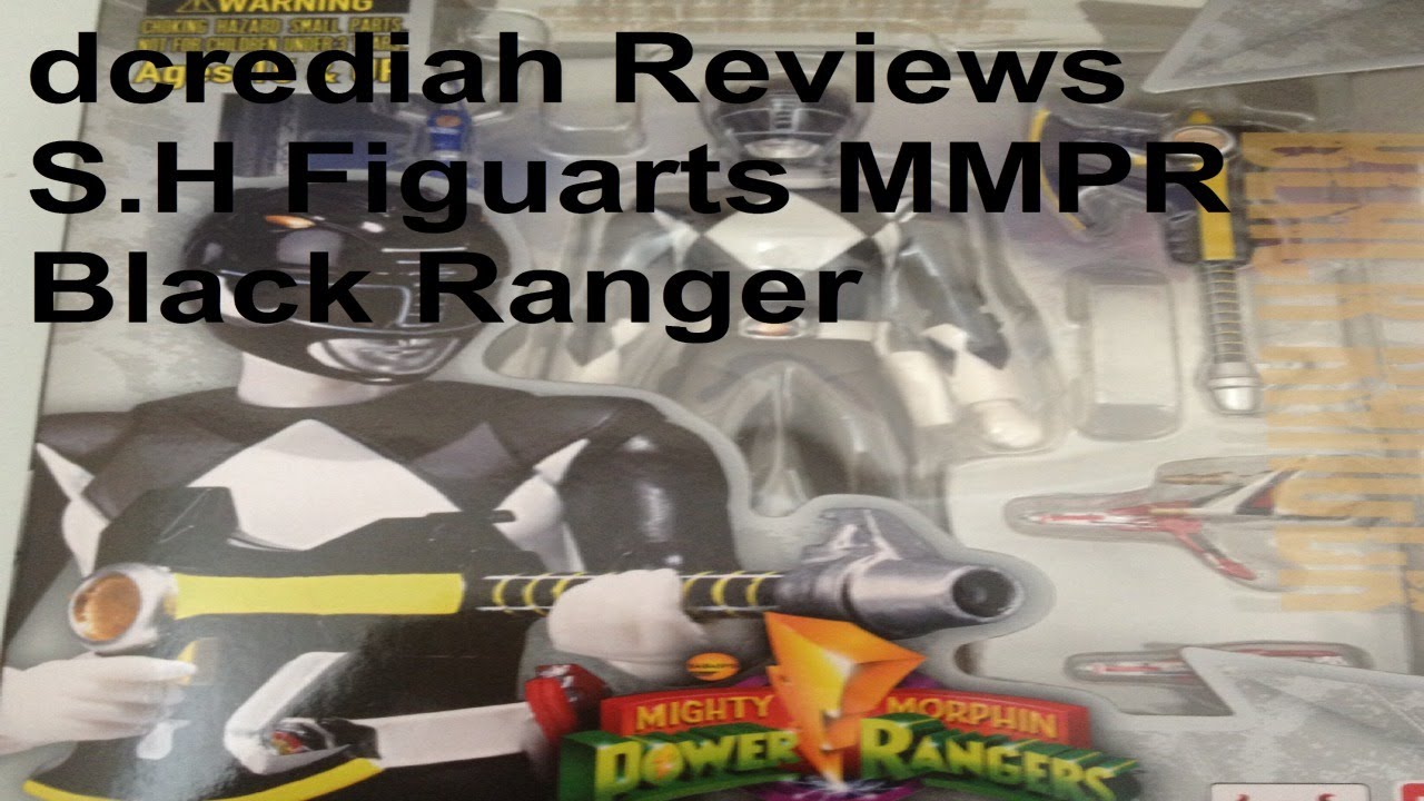 dcrediah Reviews- SH Figuarts MMPR Black Ranger