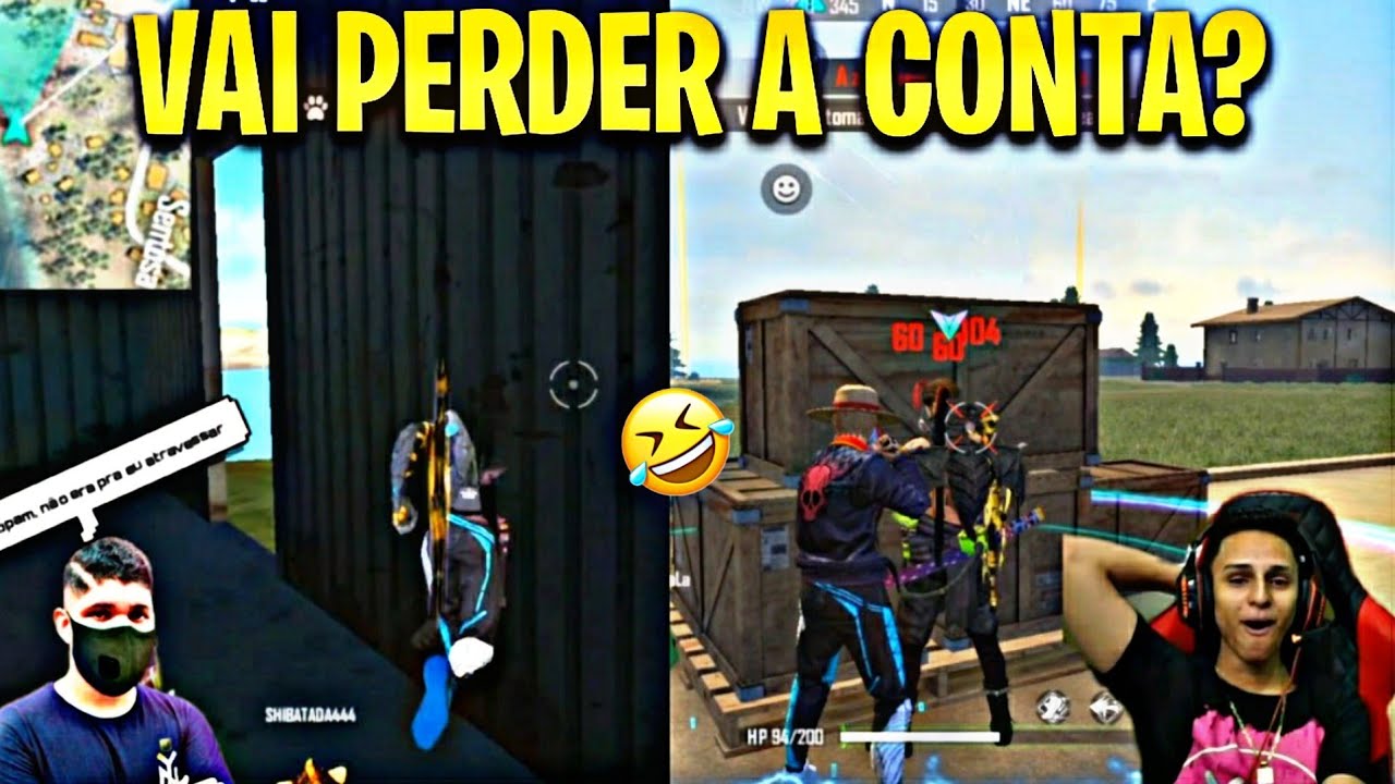 BLACKN444 DE HACK DE ATRAVESSAR PAREDE? NOVO BUG NO MODO TREINAMENTO, NOBRU SURREAL!