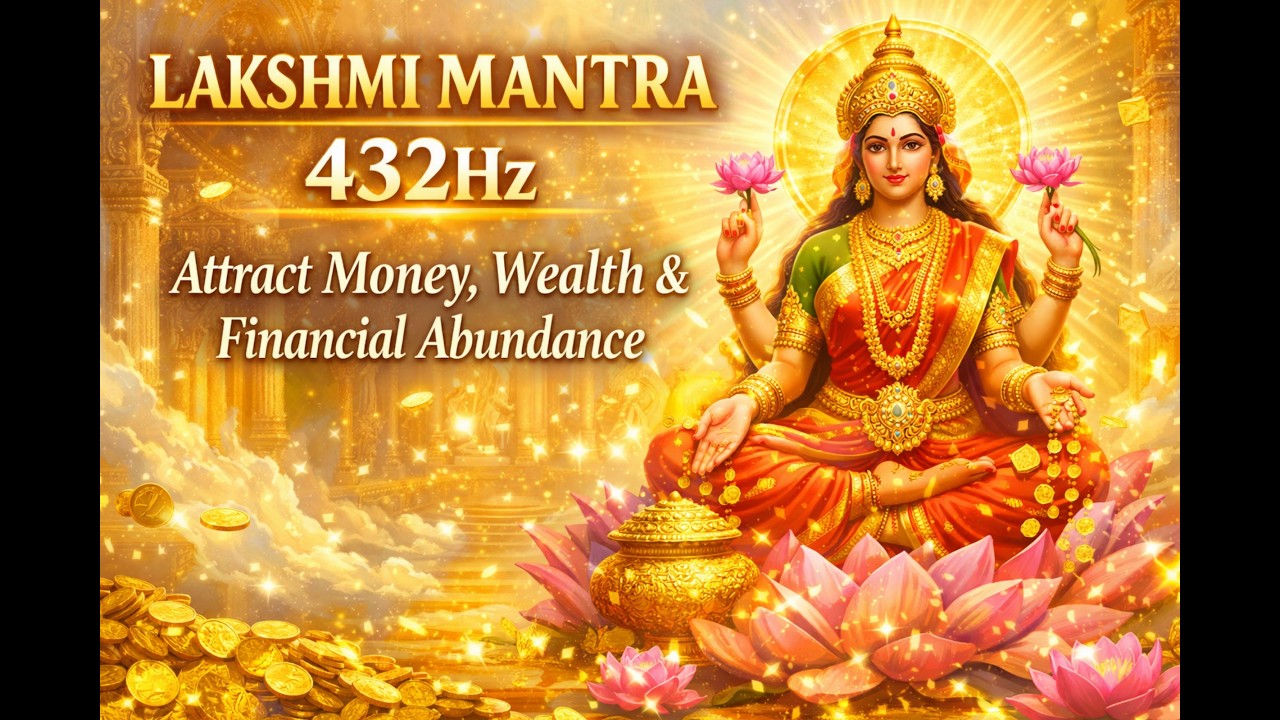 Lakshmi Mantra 432Hz – Attract Money, Wealth & Financial Abundance