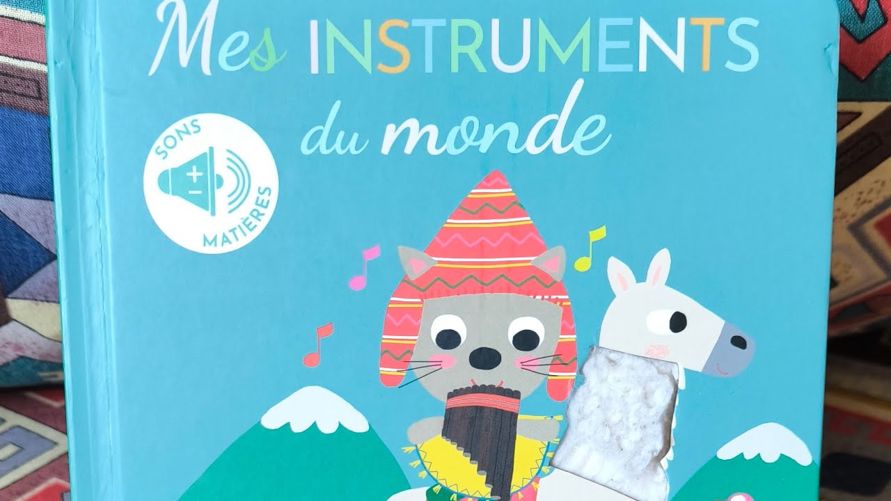 Lecture du livre musical Mes Instruments du Monde.