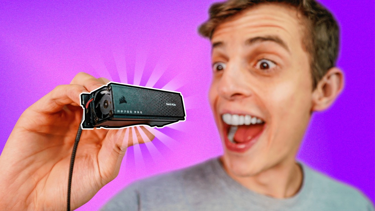TESTEI O SSD MAIS RÁPIDO DO MUNDO - Corsair Mp700 Pro