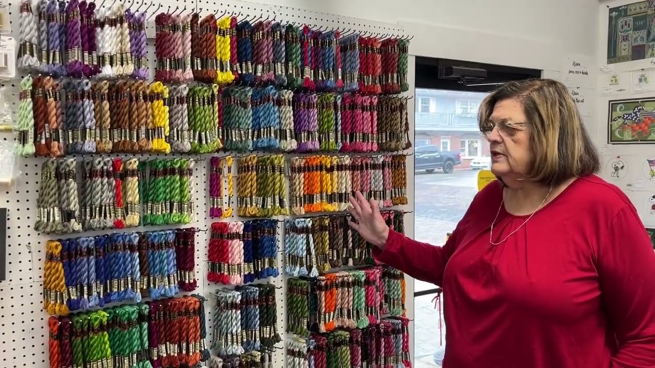 Two Tall Stitchers Flosstube Extra - Let's Visit Persnickety
