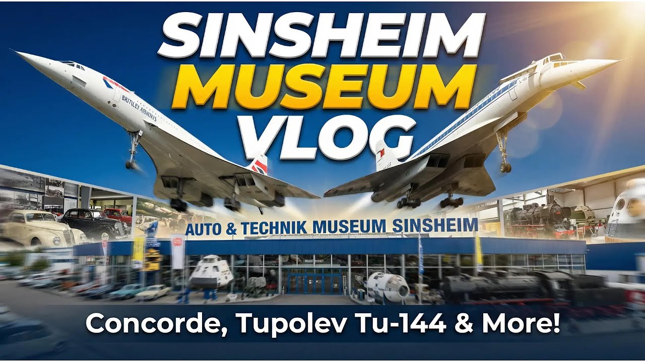 From Concorde to Supercars ✈️🚘 | Technik Museum Sinsheim Germany | Planes & Cars