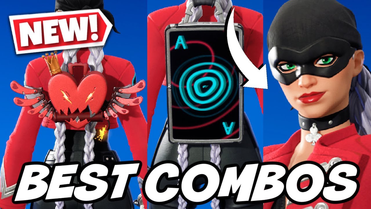 BEST COMBOS FOR *NEW* CASSIDY QUINN SKIN (DEAL'EM STYLE)! - Fortnite