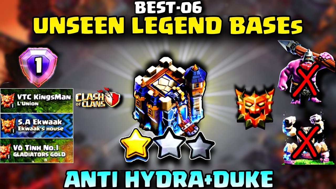 Best TH18 LEGEND BASE LINKS at +5400 Trophies in 2026 | Th18 war Bases | Clash of Clans Base Layouts
