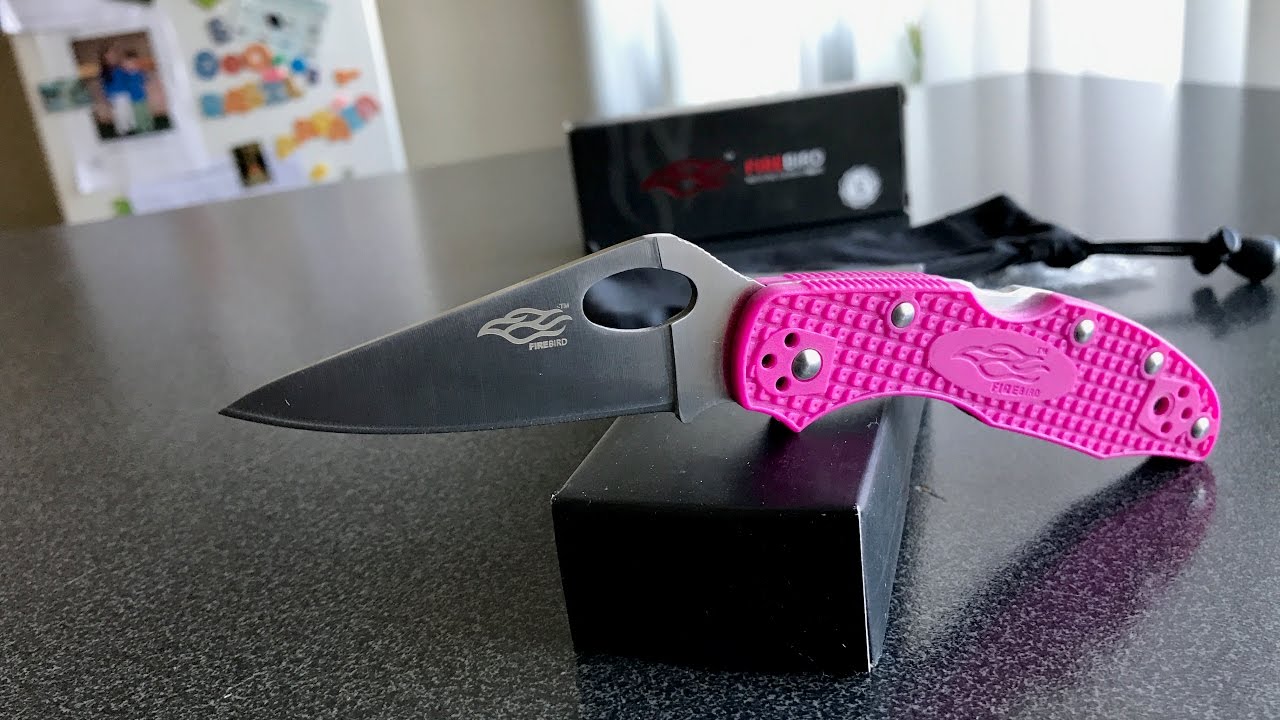Ganzo Firebird F759M - pink (1st impression & paper cut)