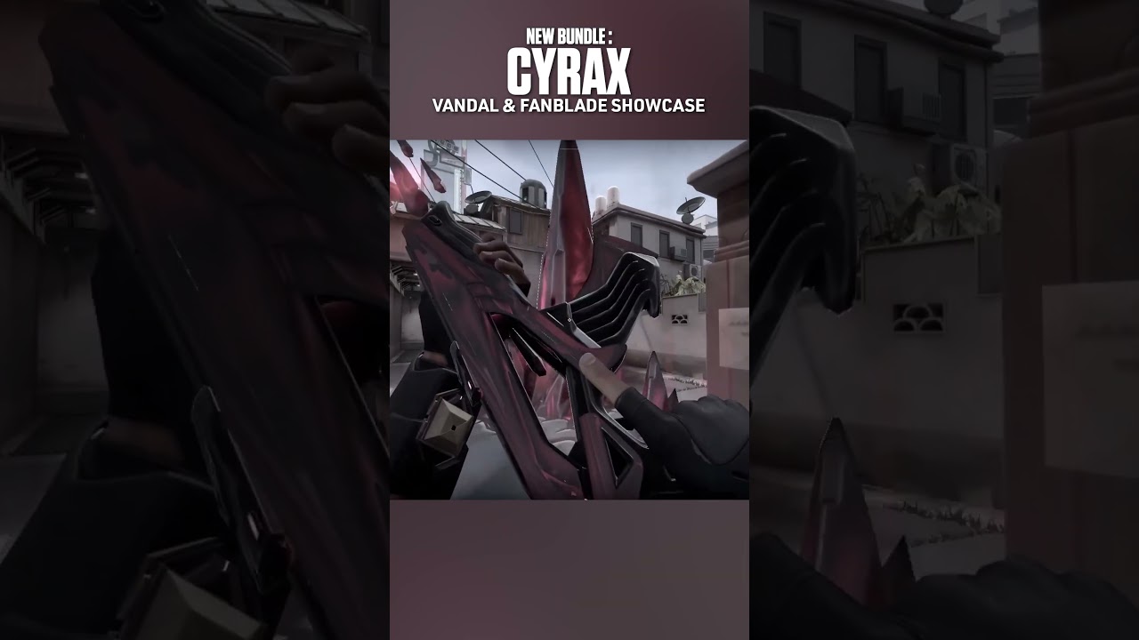 NEW Cyrax Vandal & Melee Showcase | Valorant