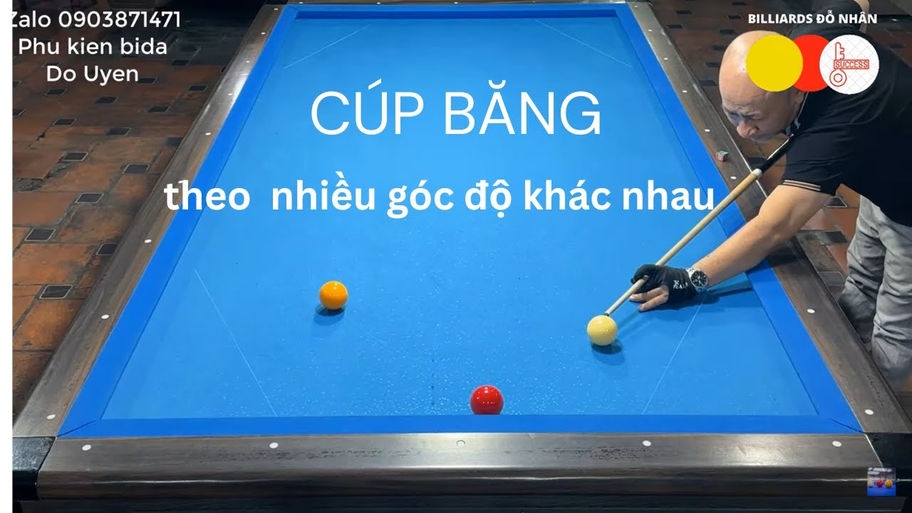 ĐỖ NH&Acirc;N - C&aacute;ch c&uacute;p băng theo nhiều g&oacute;c độ kh&aacute;c nhau.