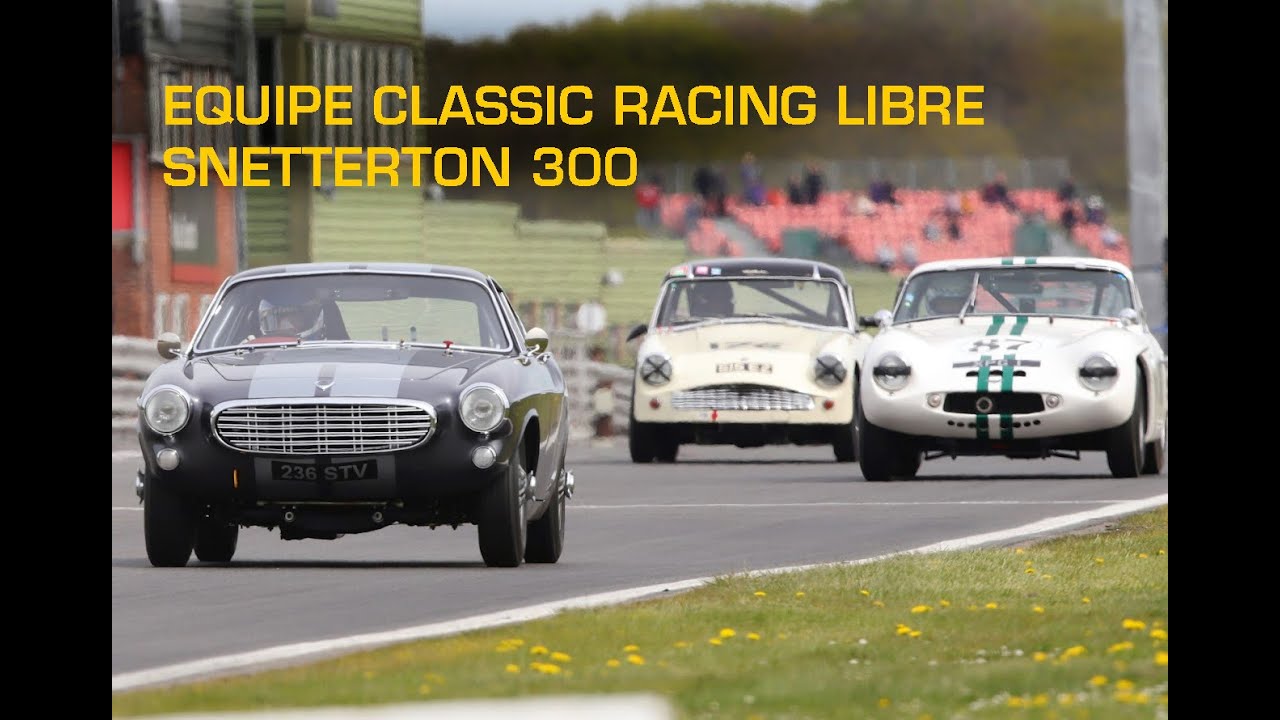 Equipe Classic Racing Libre John Pearson Volvo P1800 Snetterton 300 Circuit