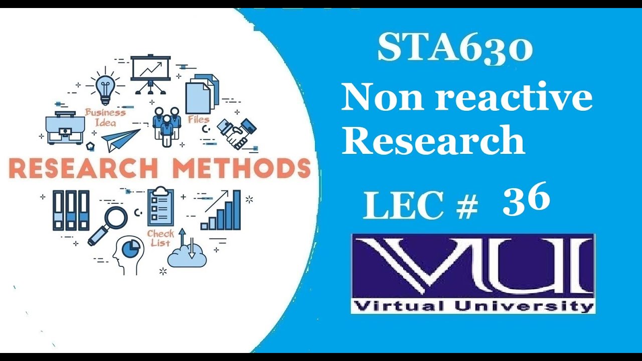 Research Method(STA630) lec# 36 || (URDU) || with easy steps