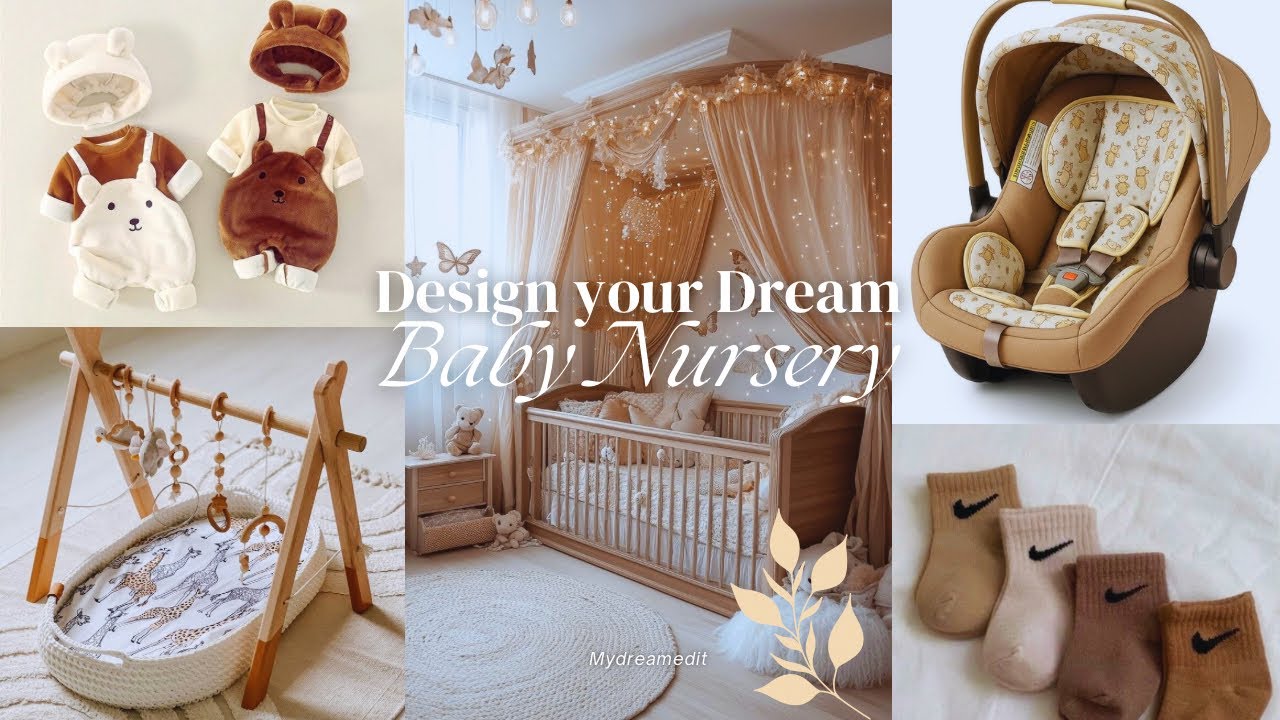 👶 Build Your Dream Baby Room Decor | Pick Your Crib, Name & Decor 💕