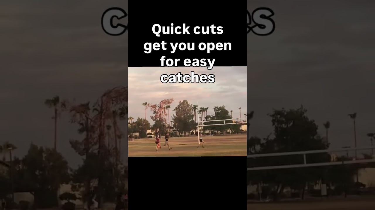 In ultimate frisbee, timing cuts and fakes is critical to getting open