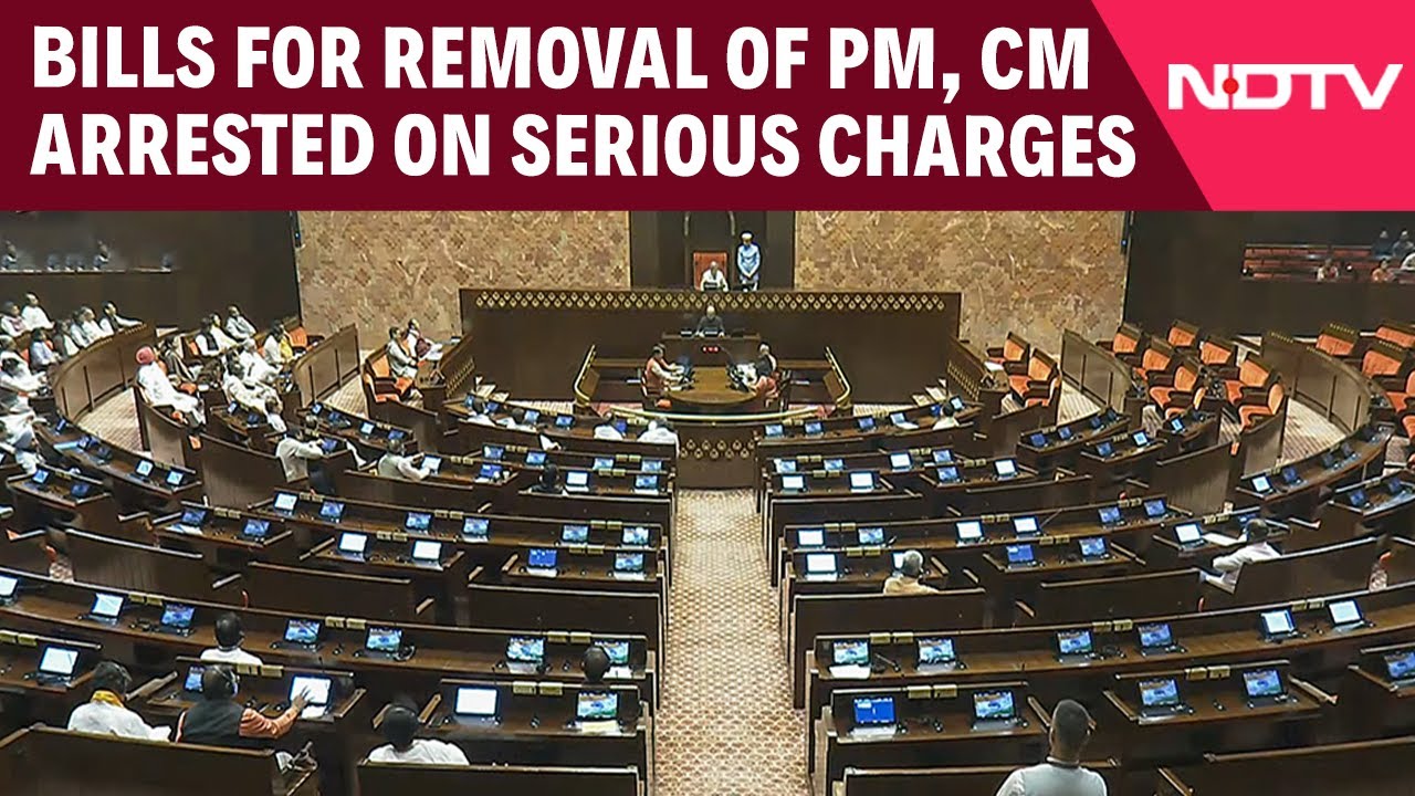 Parliament Session | Centre's Bills For Removal Of PM, Chief Ministers Arrested On Serious Charges
