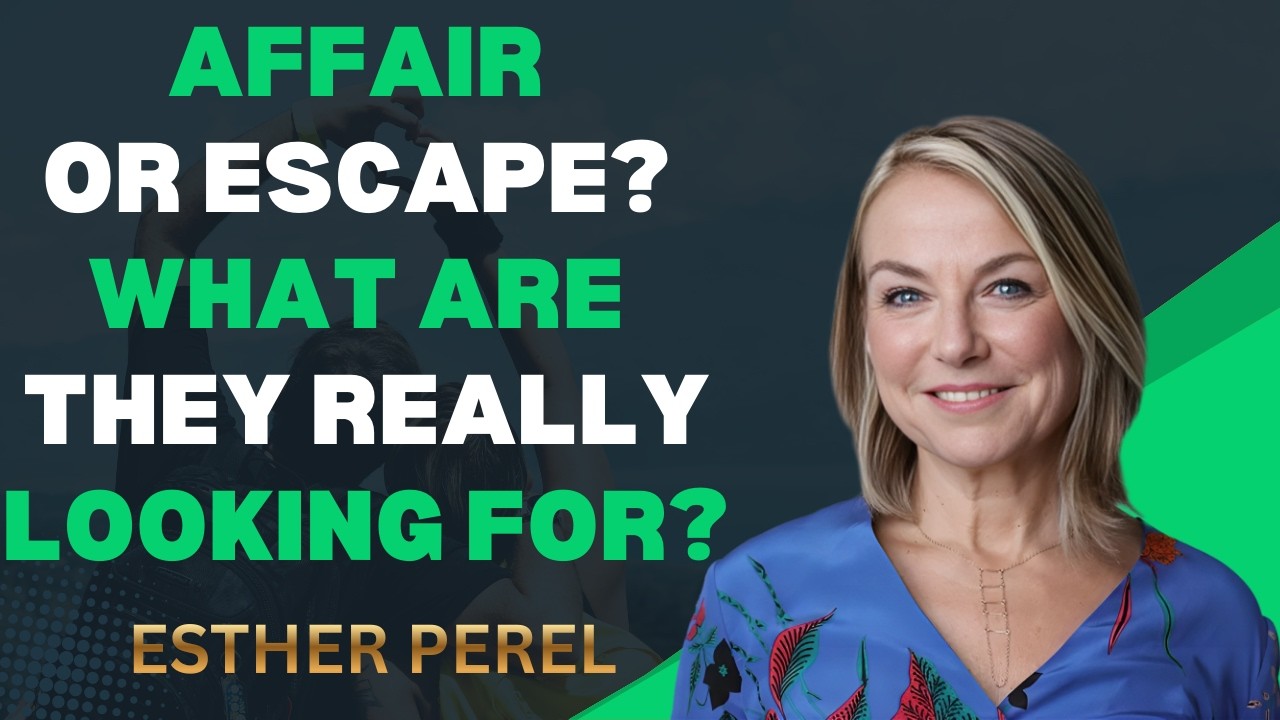 Affair or Escape? What Are They Really Looking For? || ESTHER PEREL THE BEST MOTIVATIONAL SPEECH