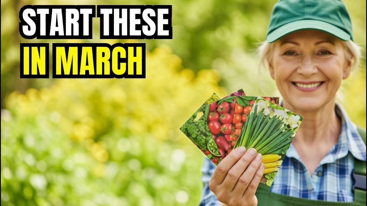 Посадите эти 7 семян в марте — иначе вы пропустите сезон!