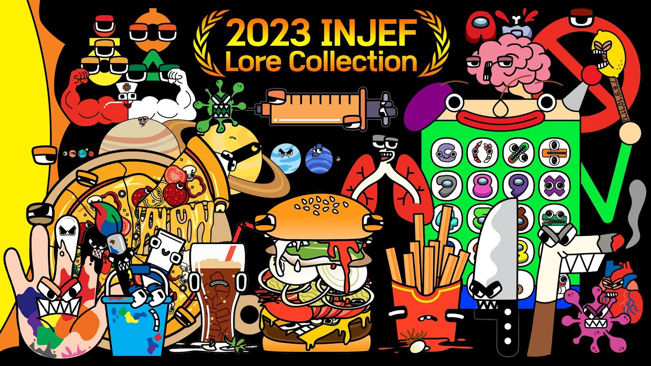 2023 INJEF Lore Collection│Alphabet Lore meme