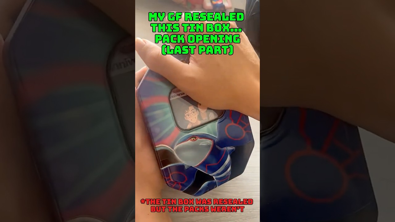 FINAL Pack! Big Moment 😳 | GF Resealed Tin Box 