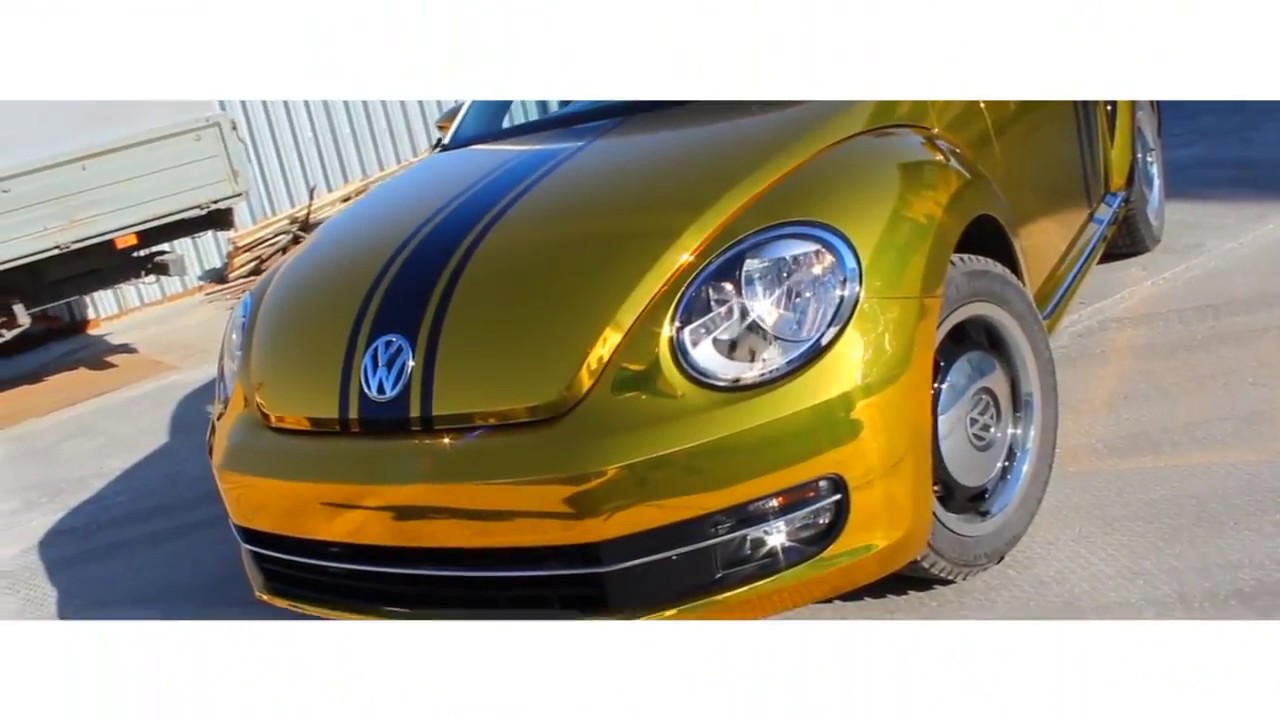 WV BEETLE GOLD WRAP \ ЗОЛОТОЙ ЖУК