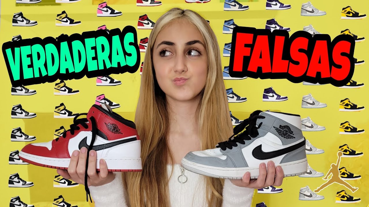 Verdaderas vs Falsas AIR JORDAN 1 Original vs Imitacion ¿Cuales son las diferencias?